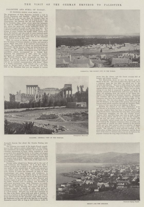 Alman İmparatorunun Filistin Ziyareti by English Photographer