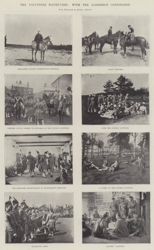 Aldershot Birliği ile Gönüllü Manevraları by English Photographer