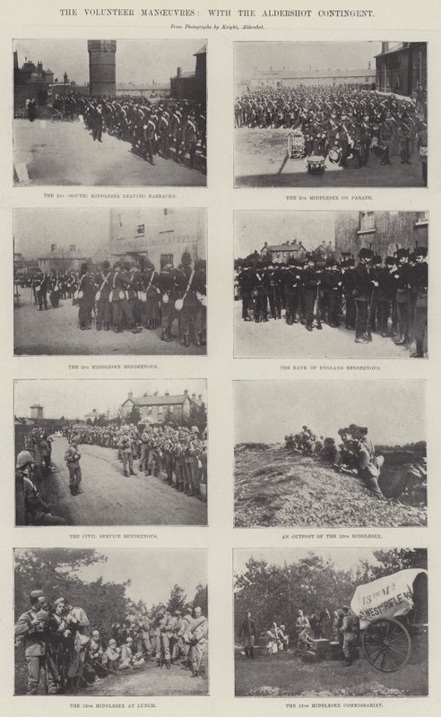 Aldershot Birliği ile Gönüllü Manevraları by English Photographer