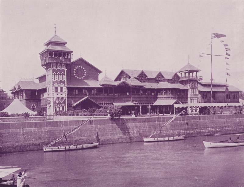 Yat Kulübü, Bombay by English Photographer