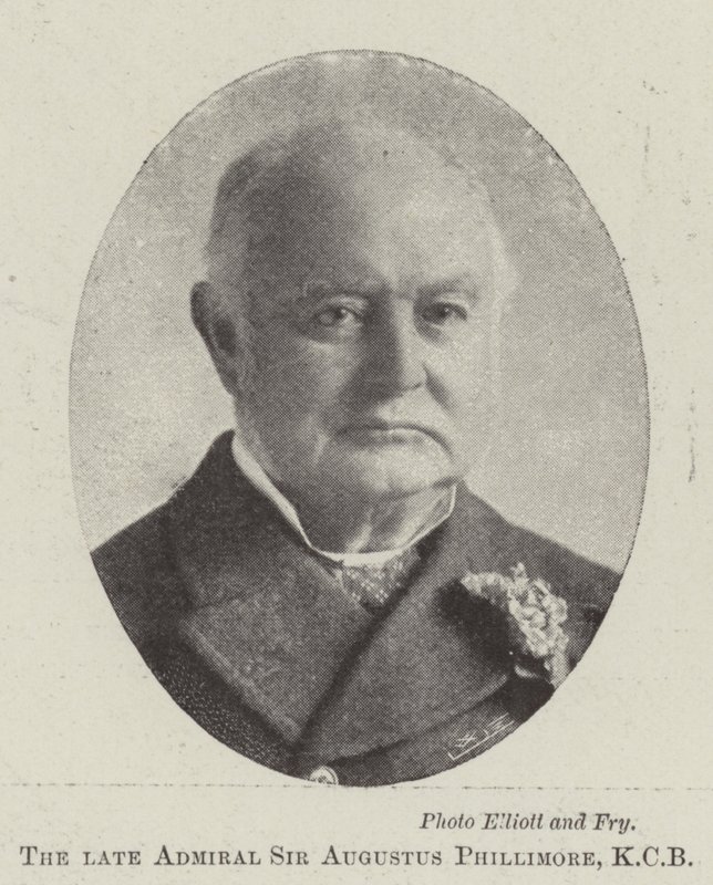 Merhum Amiral Sir Augustus Phillimore, KKB by English Photographer