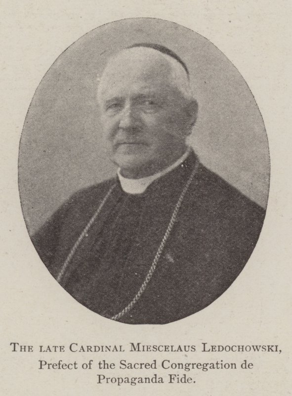 Merhum Kardinal Miescelaus Ledochowski, Kutsal Propaganda Fide Cemaati Valisi by English Photographer