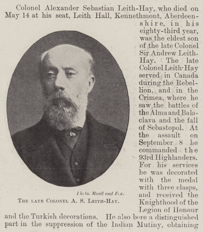 Merhum Albay AS Leith-Hay by English Photographer