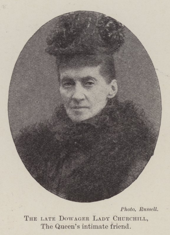 Rahmetli Dowager Lady Churchill, Queens