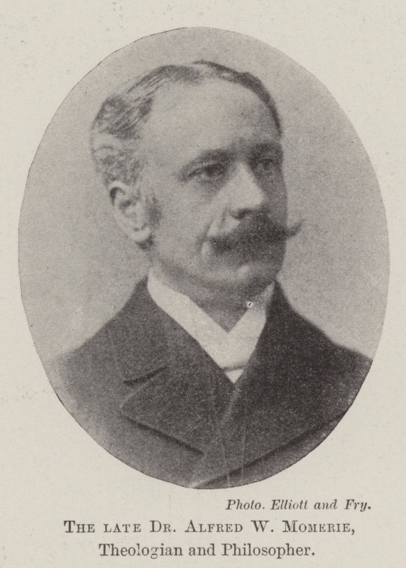 Rahmetli Dr Alfred W Momerie, İlahiyatçı ve Filozof by English Photographer