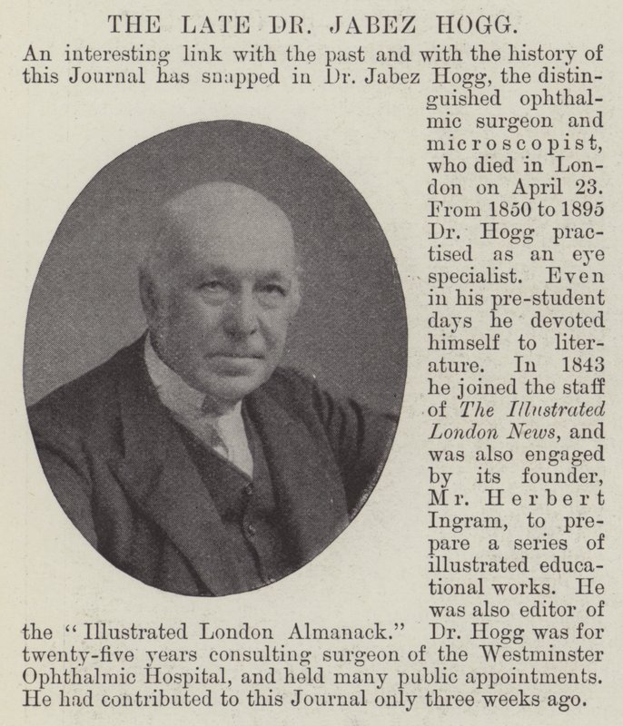 Rahmetli Dr Jabez Hogg by English Photographer