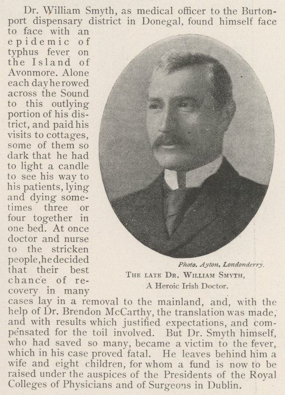 Merhum Dr William Smyth, Kahraman İrlandalı Doktor by English Photographer