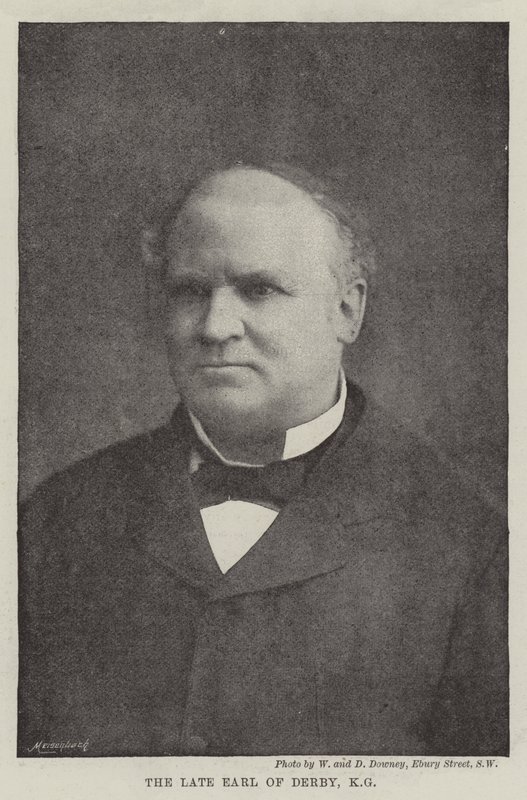 Derby geç Earl, KG by English Photographer