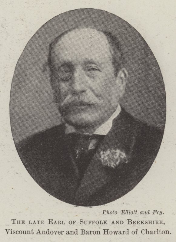 Merhum Suffolk ve Berkshire Kontu, Vikont Andover ve Charlton Baron Howard by English Photographer
