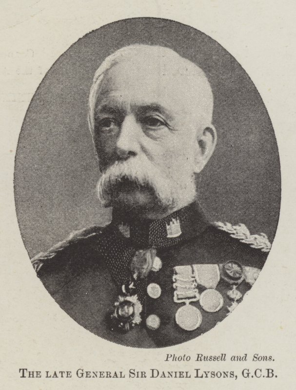 Rahmetli General Sir Daniel Lysons, GCB by English Photographer