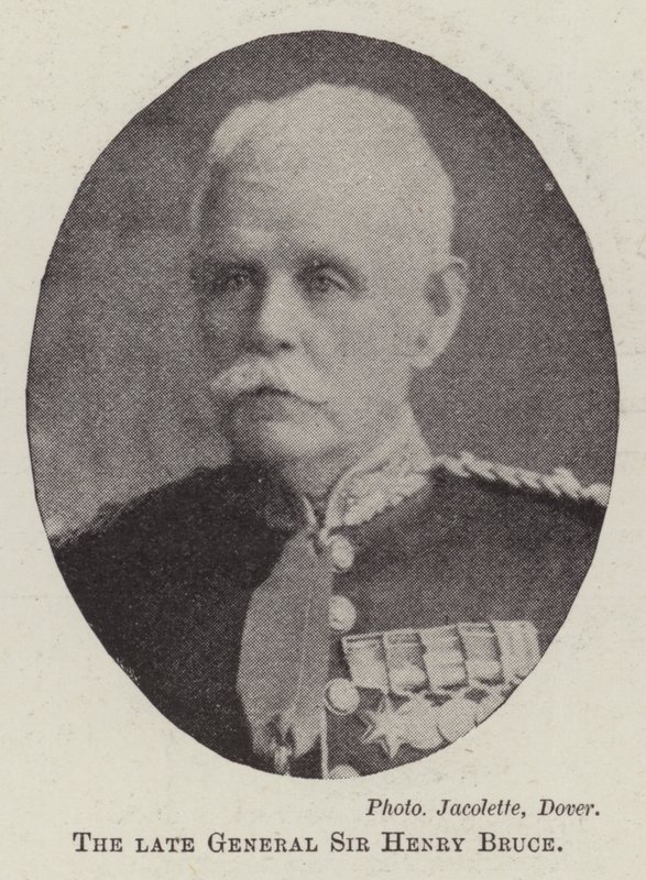 Merhum General Sir Henry Bruce by English Photographer