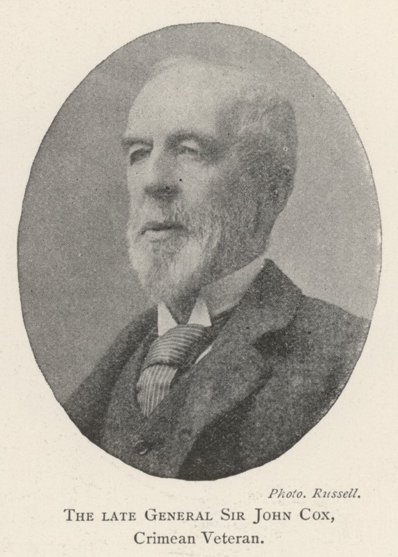 Rahmetli General Sir John Cox, Kırım Gazisi by English Photographer