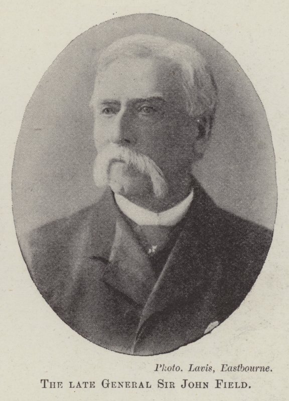 Merhum General Sir John Field by English Photographer