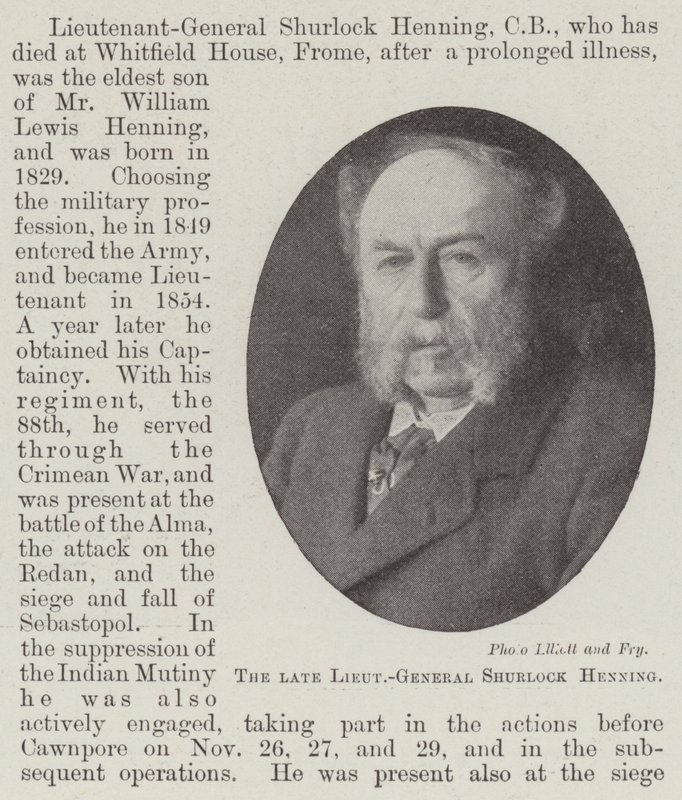 Rahmetli Korgeneral Shurlock Henning by English Photographer