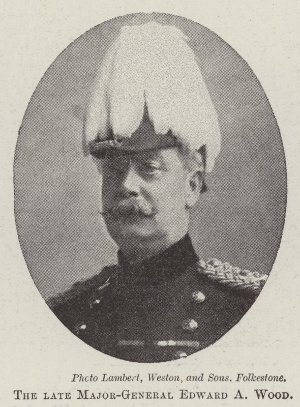 Geç Tümgeneral Edward A Wood by English Photographer