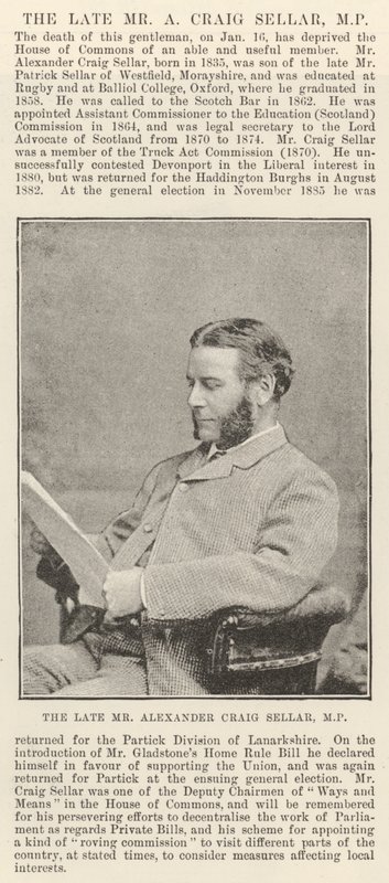 Merhum Bay Alexander Craig Seller, Milletvekili by English Photographer