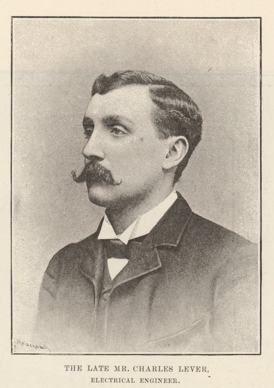 Merhum Bay Charles Lever, Elektrik Mühendisi by English Photographer