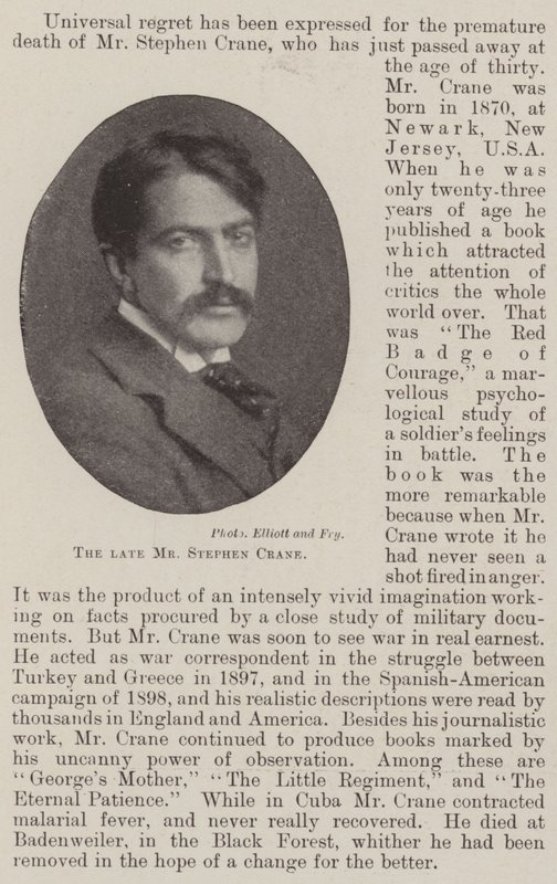 Merhum Bay Stephen Crane by English Photographer