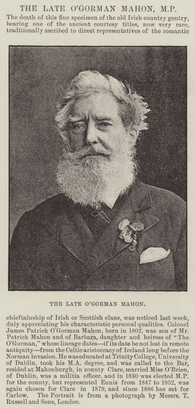 Merhum Ogorman Mahon, Milletvekili by English Photographer