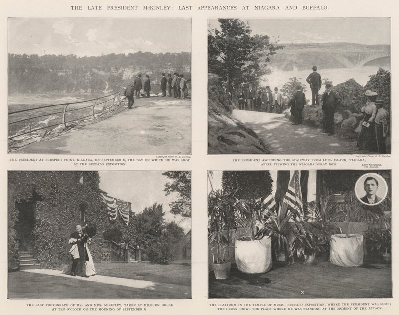 Rahmetli Başkan McKinley, Niagara ve Buffalo