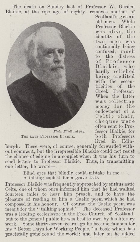 Rahmetli Profesör Blaikie by English Photographer