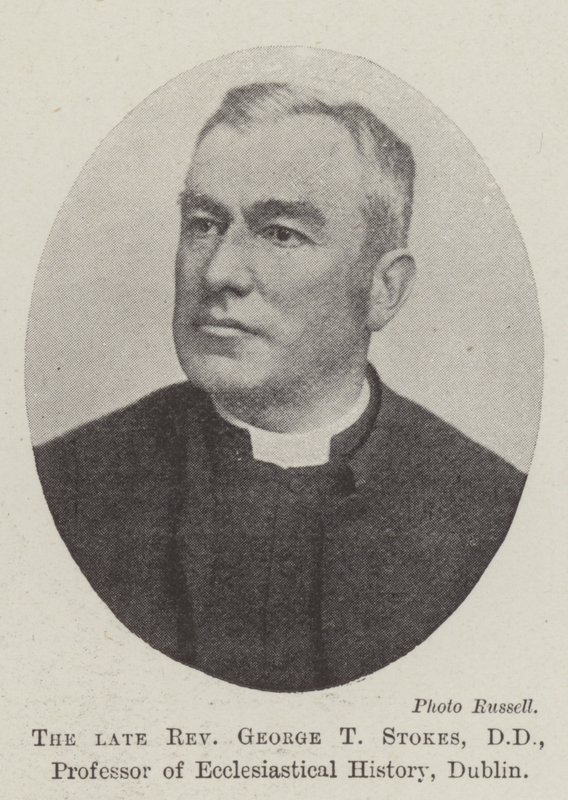Rahmetli Muhterem George T Stokes, DD, Kilise Tarihi Profesörü, Dublin by English Photographer