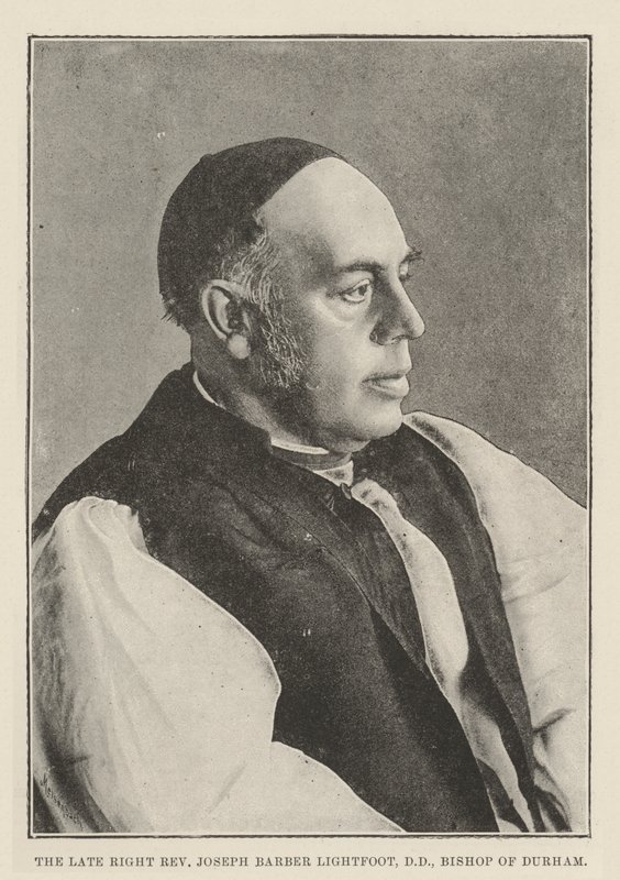 Geç Sağ Muhterem Joseph Barber Lightfoot, DD, Durham Piskoposu by English Photographer