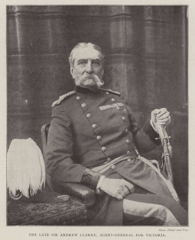 Merhum Sir Andrew Clarke, Victoria Genel Temsilcisi by English Photographer