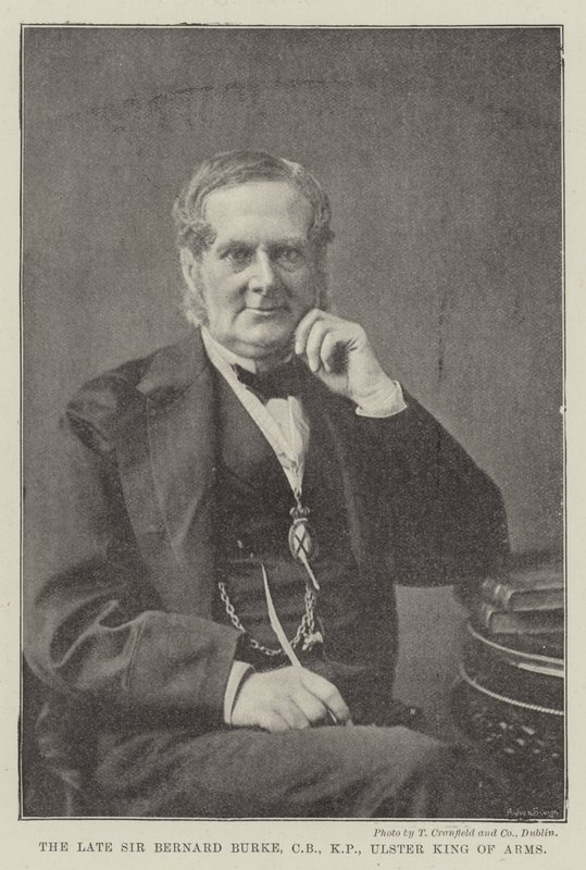 Merhum Sir Bernard Burke, CB, KP, Ulster Silah Kralı by English Photographer
