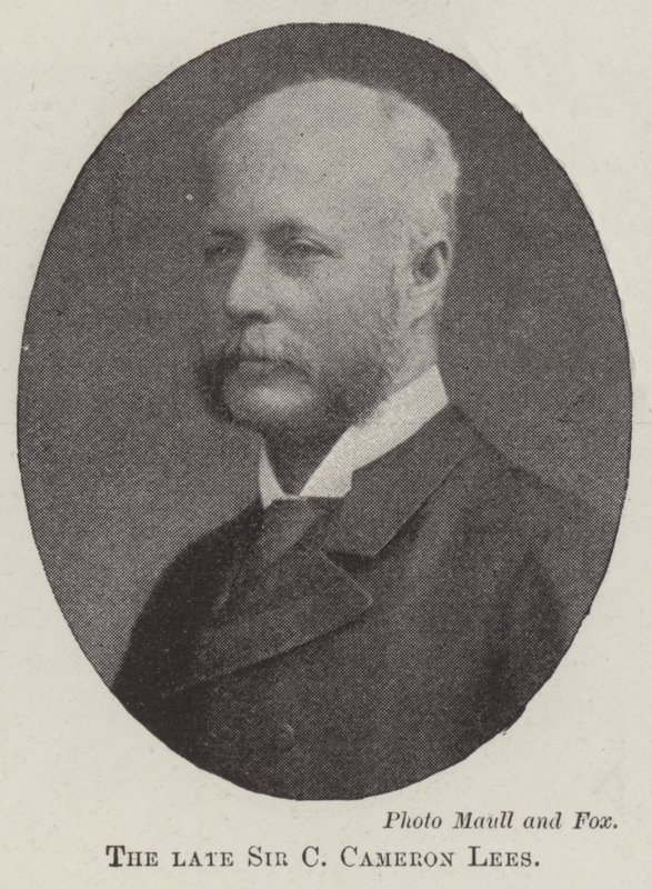 Merhum Sir C. Cameron Lees by English Photographer
