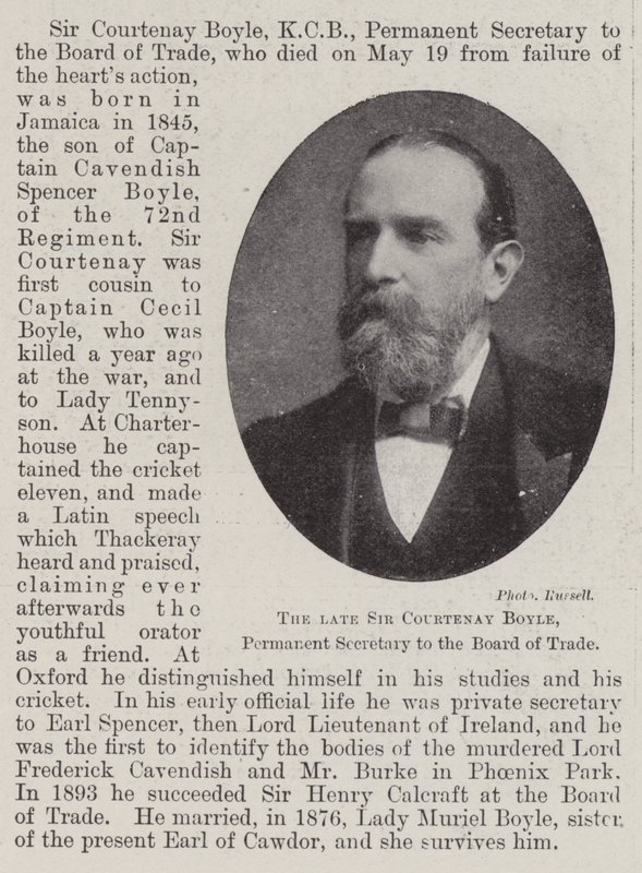 Merhum Sir Courtenay Boyle, Ticaret Kurulu Daimi Sekreteri by English Photographer
