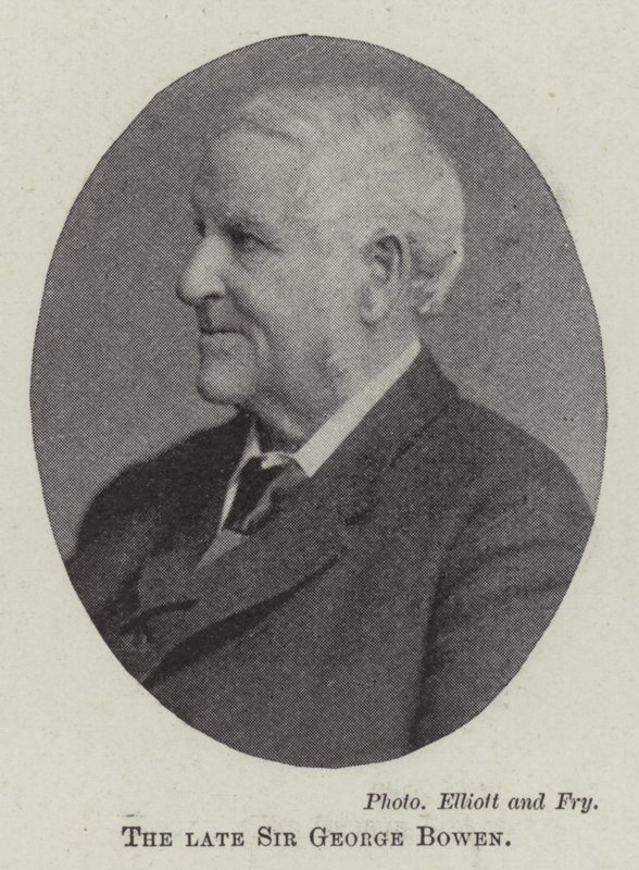 Merhum Sir George Bowen by English Photographer