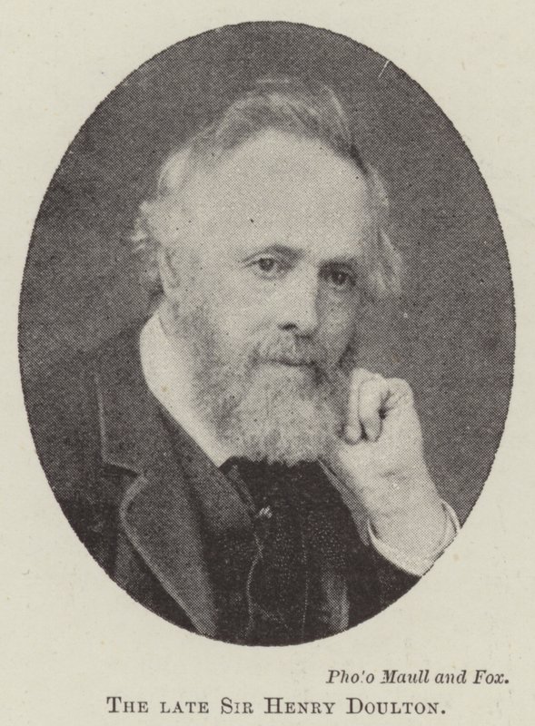 Merhum Sir Henry Doulton by English Photographer