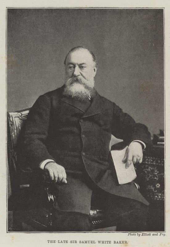 Merhum Sir Samuel White Baker by English Photographer