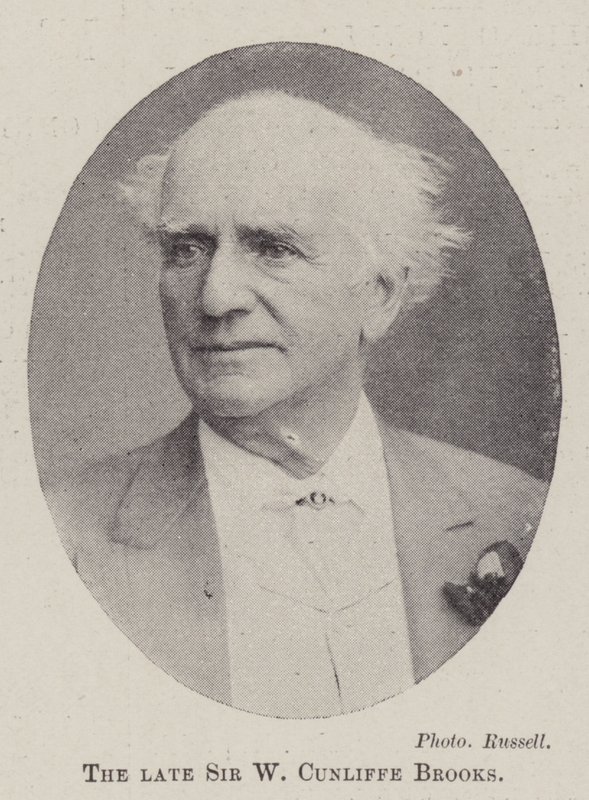 Merhum Sir W Cunliffe Brooks by English Photographer