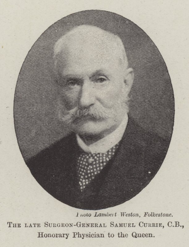 Merhum Cerrah General Samuel Currie, CB, Kraliçe