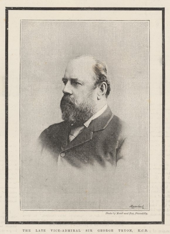 Merhum Koramiral Sir George Tryon, KCB by English Photographer