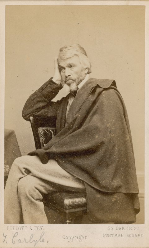 Thomas Carlyle by English Photographer