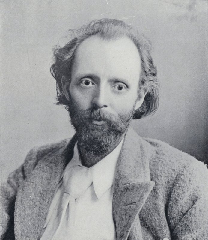 Thomas Henry Hall Caine (s/b fotoğraf) by English Photographer