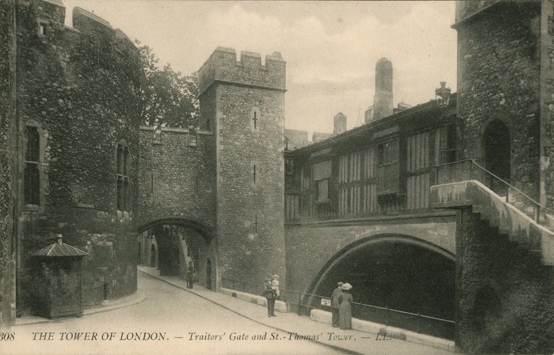 Hainler Kapısı ve St Thomas Kulesi, Londra Kulesi by English Photographer