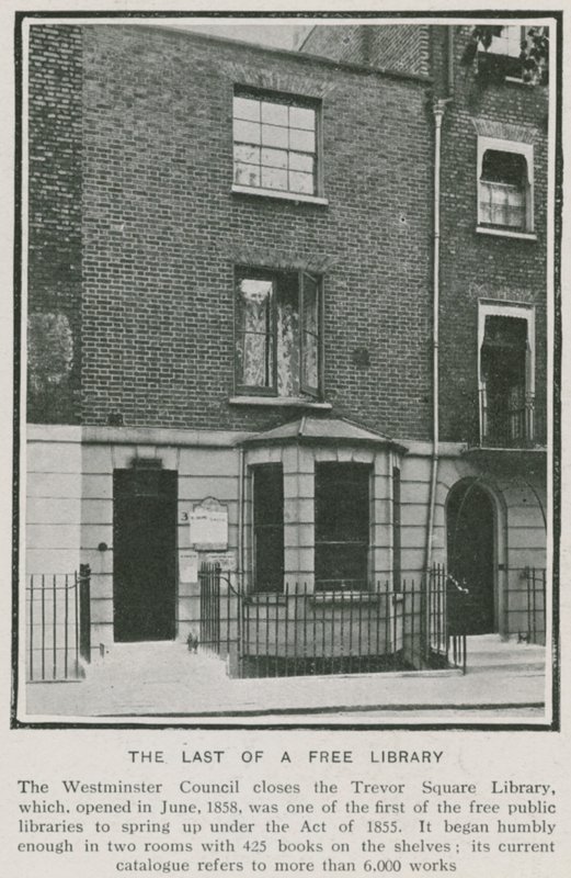 Trevor Meydanı Kütüphanesi, Westminster by English Photographer