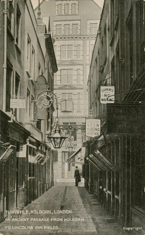 Turnike, Holborn, Londra by English Photographer