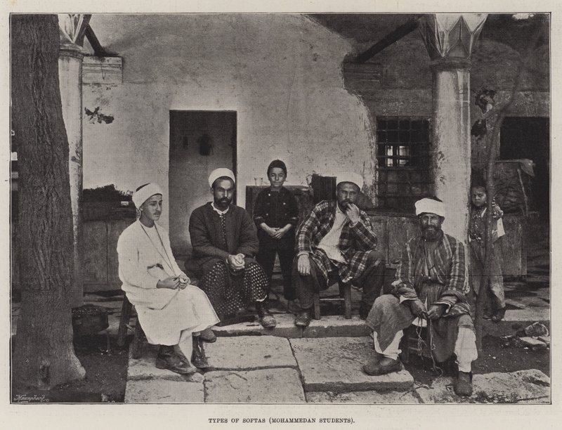 Softa Türleri, Müslüman Öğrenciler by English Photographer
