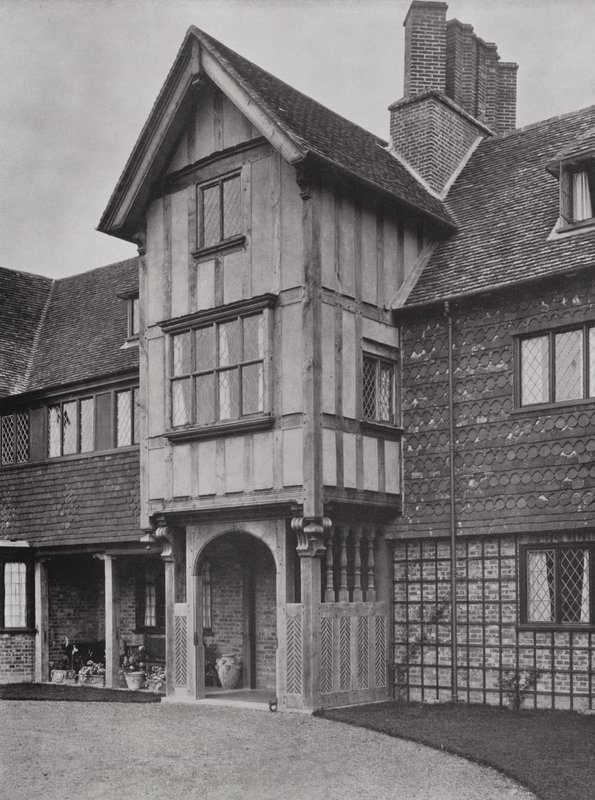 Upton Gray House, Winchfield, Hants, İngiltere (s/b fotoğraf) by English Photographer