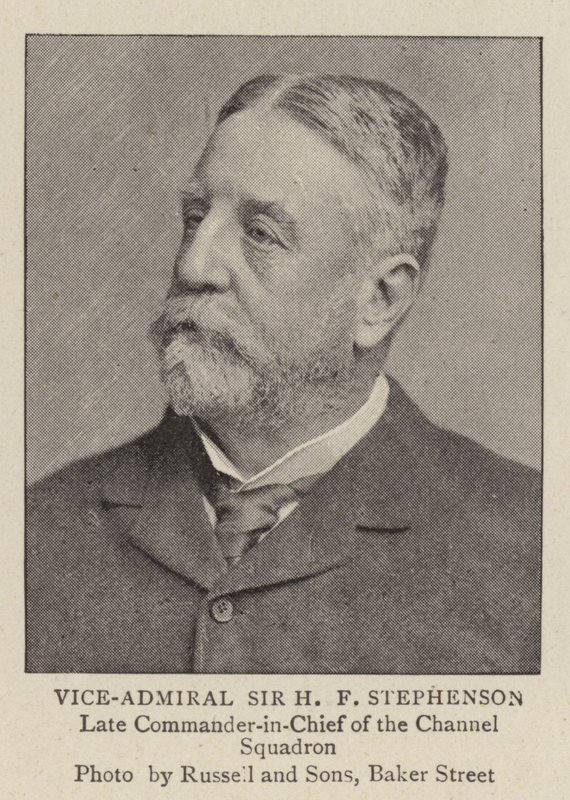 Koramiral Sir HF Stephenson by English Photographer
