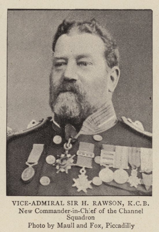 Koramiral Sir H Rawson, KKB by English Photographer