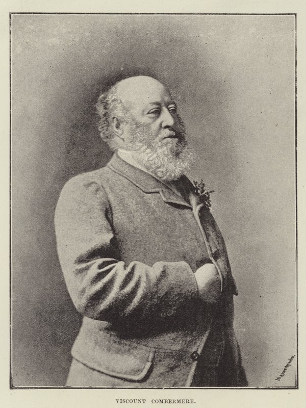 Vikont Combermere by English Photographer