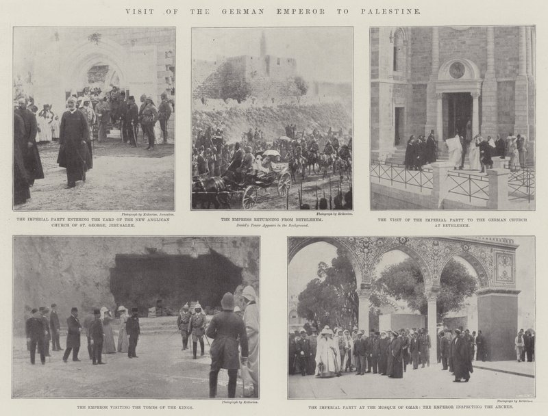 Alman İmparatorunun Filistin Ziyareti by English Photographer