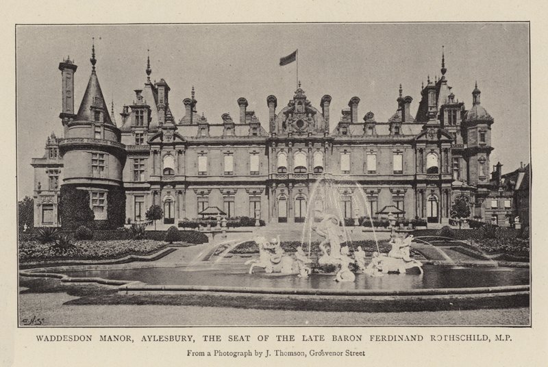 Waddesdon Malikanesi, Aylesbury, Rahmetli Baron Ferdinand Rothschild