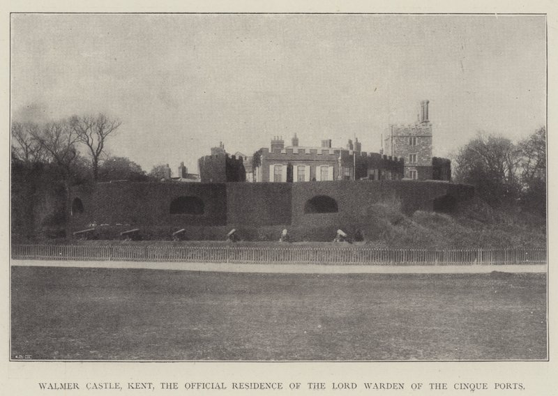 Walmer Kalesi, Kent, Cinque Ports Lord Warden